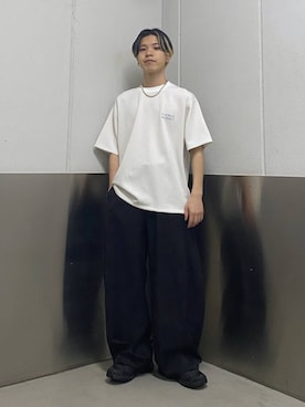 「RAGEBLUE（レイジブルー）のアイテム（トップス）」を使った、覇都さん（メンズ・162cm）の春コーディネート