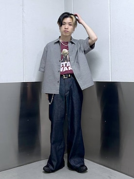 覇都さん（メンズ・162cm）の春コーディネート