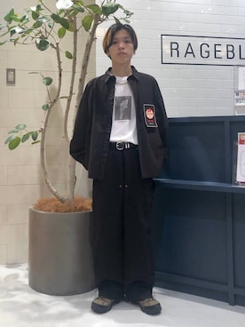 「アイテム（チノパンツ）」を使った、覇都さん（メンズ・162cm・20代）の秋コーディネート