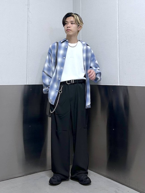 セール】接触冷感【LUXURY+EASY】 DRAPE WIDE BUGGY EASY PANTS / ラグ