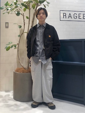 「アイテム（リング）」を使った、覇都さん（メンズ・162cm・20代）の秋コーディネート