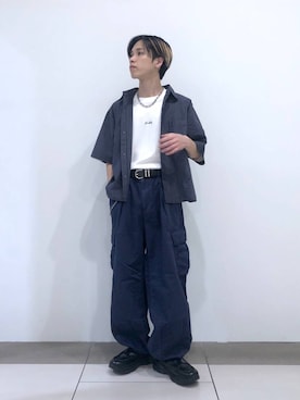 「アイテム（ソックス/靴下）」を使った、覇都さん（メンズ・162cm・20代）の夏コーディネート