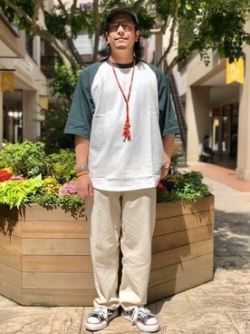 BEAMS HEART MENさん（メンズ・176cm）の春コーディネート