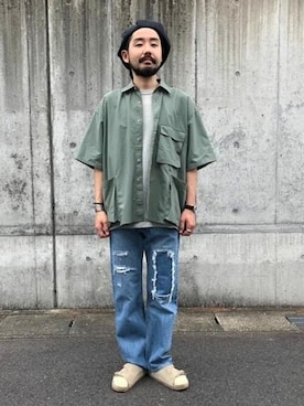 BEAMS HEART MENさん（メンズ・168cm）の春コーディネート