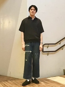 BEAMS HEART MENさん（メンズ・180cm）の春コーディネート