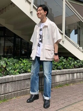 BEAMS HEART MENさん(メンズ・172cm)の春コーディネート