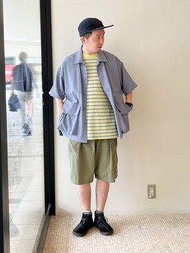 BEAMS HEART MENさん(メンズ・162cm)の夏コーディネート