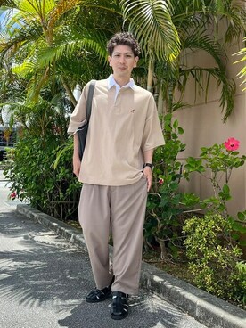 BEAMS HEART MENさん（メンズ・170cm）の夏コーディネート