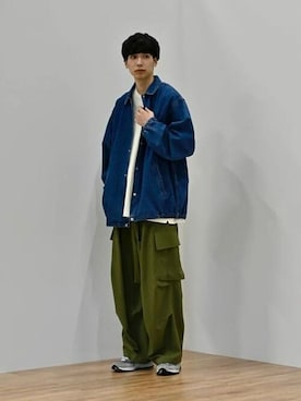 「Coming soon…」｜「アイテム（デニムジャケット）」を使った、BEAMS HEART MENさん（メンズ・180cm）の夏コーディネート