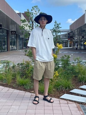 BEAMS HEART MENさん（メンズ・172cm）の夏コーディネート