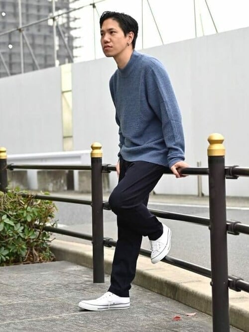 Beams Heart Beams Men Beams Heartのニット セーターを使ったコーディネート Wear