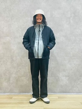 「GERRY（ジェリー）のアイテム（ジャケット/アウター）」を使った、BEAMS HEART MENさん（メンズ・170cm）の春コーディネート
