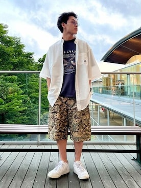 BEAMS HEART MENさん（メンズ・170cm）の夏コーディネート