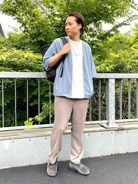 BEAMS HEART MENさん(メンズ・181cm)の夏コーディネート