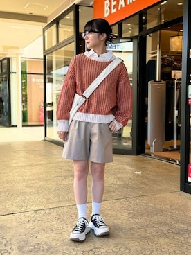 BEAMS HEART MENさん（メンズ・162cm）の冬コーディネート