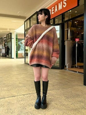 BEAMS HEART MENさん（レディース・162cm）の冬コーディネート
