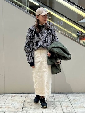 BEAMS HEART MENさん（レディース・153cm）の冬コーディネート