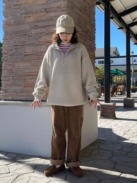 BEAMS HEART MENさん（レディース・152cm）の冬コーディネート