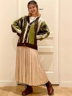 BEAMS HEART MENさん（レディース・162cm）の冬コーディネート