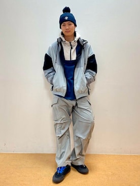 「GERRY（ジェリー）のアイテム（ジャケット/アウター）」を使った、BEAMS HEART MENさん（メンズ・181cm）の春コーディネート