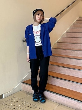 BEAMS HEART MENさん（メンズ・158cm）の春コーディネート