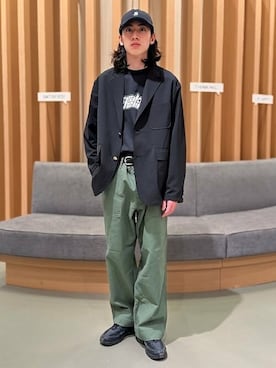 BEAMS HEART MENさん（メンズ・172cm）の春コーディネート