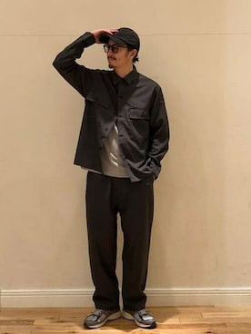 BEAMS HEART MENさん（メンズ・180cm）の春コーディネート