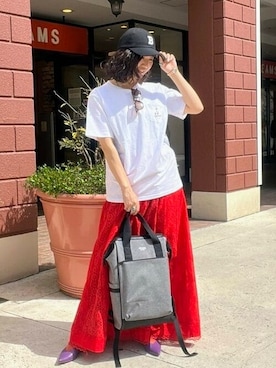 BEAMS HEART MENさん（レディース・164cm）の春コーディネート