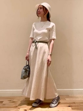 BEAMS HEART MENさん(レディース・158cm)の春コーディネート