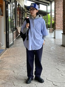 BEAMS HEART MENさん（レディース・157cm）の春コーディネート