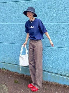 BEAMS HEART MENさん（メンズ・173cm）の夏コーディネート