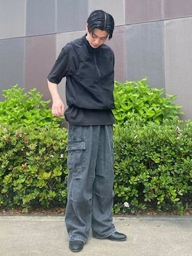「BEAMS」｜「アイテム（ベスト）」を使った、BEAMS HEART MENさん（メンズ・180cm）の夏コーディネート