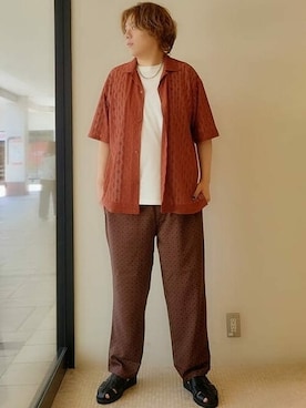 BEAMS HEART MENさん(メンズ・180cm)の夏コーディネート