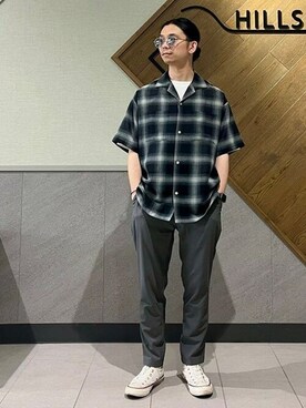 BEAMS HEART MENさん（メンズ・163cm）の夏コーディネート