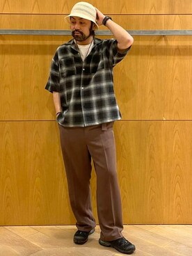 BEAMS HEART MENさん（メンズ・175cm）の夏コーディネート