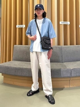 BEAMS HEART MENさん（メンズ・172cm）の夏コーディネート