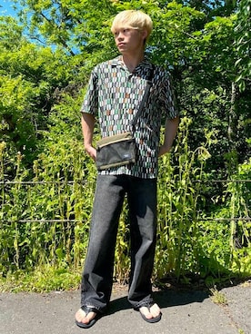 BEAMS HEART MENさん（メンズ・173cm）の夏コーディネート