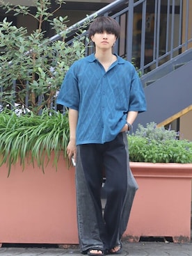 BEAMS HEART MENさん(メンズ・167cm)の夏コーディネート