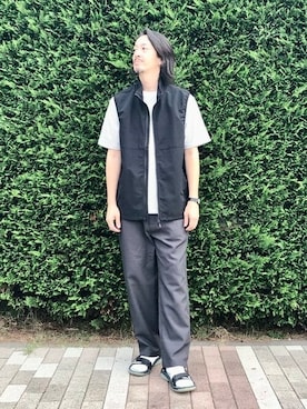 「夏だ！Tシャツを着よう！」｜BEAMS HEART MENさん（メンズ・180cm）の夏コーディネート