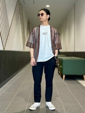 BEAMS HEART MENさん（メンズ・163cm）の夏コーディネート