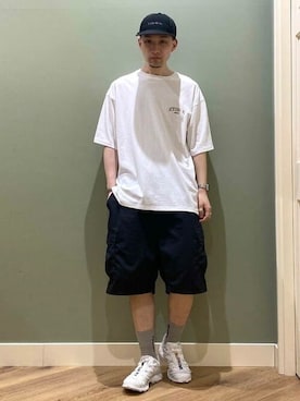 BEAMS HEART MENさん（メンズ・176cm）の夏コーディネート