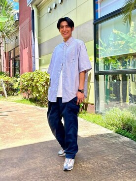 BEAMS HEART MENさん（メンズ・178cm）の夏コーディネート