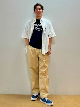 BEAMS HEART MENさん(メンズ・176cm)の夏コーディネート