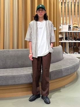 BEAMS HEART MENさん（メンズ・172cm）の夏コーディネート