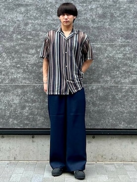 BEAMS HEART MENさん（メンズ・165cm）の夏コーディネート