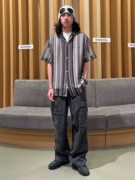 BEAMS HEART MENさん（メンズ・172cm）の夏コーディネート