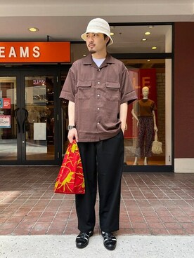 BEAMS HEART MENさん(メンズ・177cm)の夏コーディネート