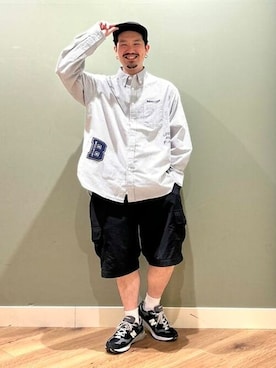 BEAMS HEART MENさん（メンズ・171cm）の夏コーディネート