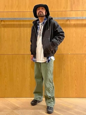 BEAMS HEART MENさん（メンズ・175cm）の秋コーディネート