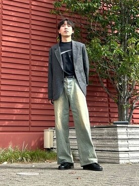 BEAMS HEART MENさん（メンズ・170cm）の秋コーディネート